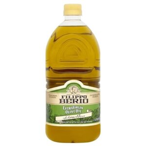 Масло оливковое Filippo Berio Extra Virgin, пластиковая бутылка, 2.2 кг, 2 л