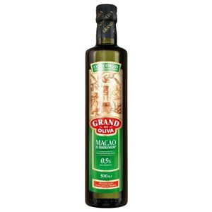 Масло оливковое Grand di Oliva Extra Virgin нерафинированное, 0.5 л