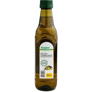 Масло оливковое Каждый день нерафинированное Extra Virgin, 500 мл, 3 шт