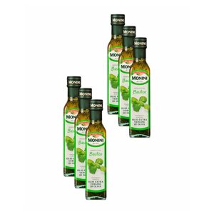 Масло оливковое Monini Экстра Вирджин Базилик 0,25 л. 6 шт