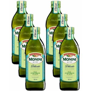 Масло оливковое Monini Экстра Вирджин Деликато 0,5 л. 6 шт