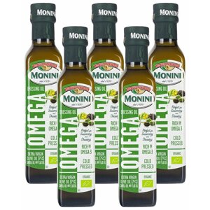 Масло оливковое Monini Экстра Вирджин с добавлением рапсового и льняного масел Bio 0,25 л. 5 шт.