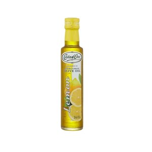 Масло оливковое нерафинированное Costa d'Oro Extra Vergine со вкусом и ароматом лимона, 250 мл