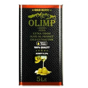 Масло Оливковое нерафинированное Extra Virgin OLIMP Oil 5 л (Греция)