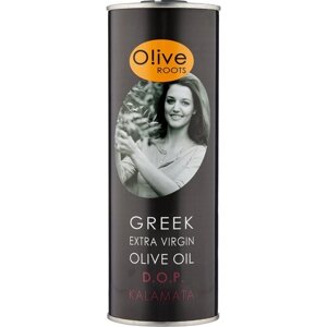 Масло оливковое Olive ROOTS нерафинированное высшего качества первого холодного отжима Экстра Вирджин Kalamata D. O. P., 500 мл