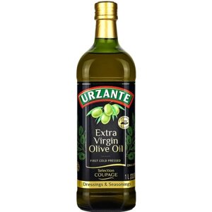 Масло оливковое Urzante Extra Virgin нерафинированное высшего сорта первого холодного отжим Экстра Вирджин, 1л