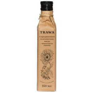 Масло подсолнечное Trawa с эфирным маслом кориандра, 0.25 л