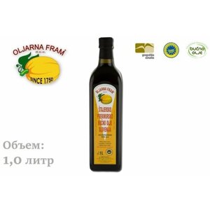 Масло тыквенное из обжаренных семян Штирийской тыквы не рафинированное Oljarna Fram IGP Словения 1л