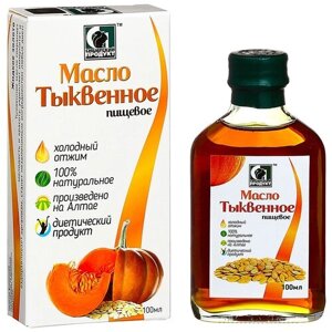 Масло тыквенное Сибирский продукт нерафинированное, 0.1 л