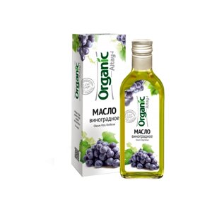 Масло виноградных косточек Organic Altay нерафинированное, 0.25 л