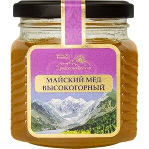 Мед горный натуральный разнотравье "Майский" Предгорья Белухи / Smart Bee, 300 гр