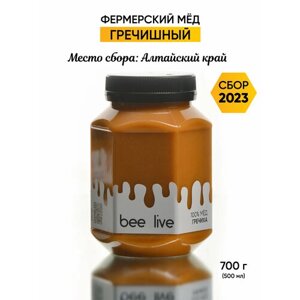 Мед гречишный натуральный алтайский 700 г