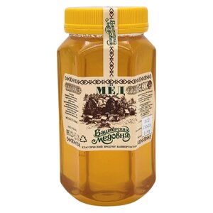 Мёд натуральный Башкирский липовый "Башкирская медовня" 700 гр шестигранник