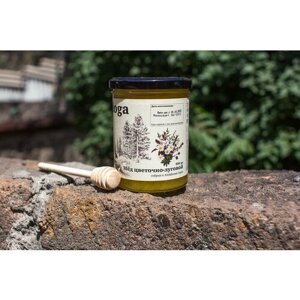 Мед натуральный цветочно-луговой "BERLOGA"