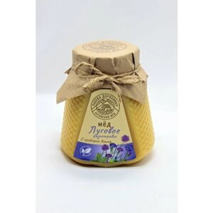 Мёд натуральный Луговое разнотравье 750 гр/ 2023г/ пасека Дорохиных Алтайский мёд/ Эко протукты / цветочный мёд