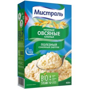 Мистраль Хлопья овсяные нежные, 400 г