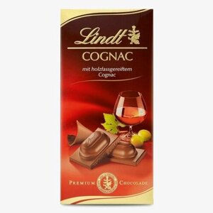 Молочный шоколад Lindt Коньячный ликер 100 г (Из Финляндии)