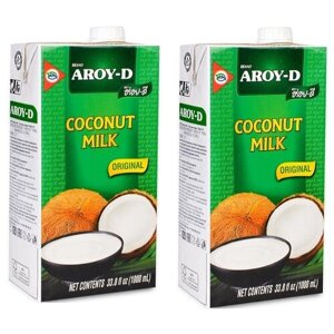 Молоко кокосовое Aroy-D Original 70% 17%1 л, 2 шт.