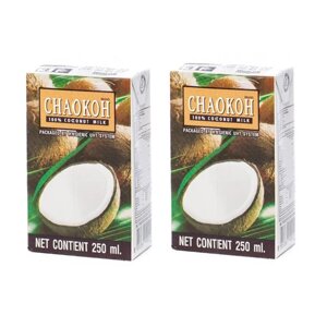 Молоко кокосовое Chaokoh, 250 мл 2 пакета