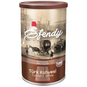 Молотый кофе Efendy Традиционный Турецкий кофе мелкого помола, средней обжарки, 250г