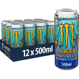 Monster Energy Aussie Lemonade (Польша), 12 шт. х 500 мл.