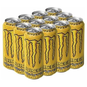 Monster Energy Ripper 0,5л. 12шт. Энергетический напиток Монстр Энерджи