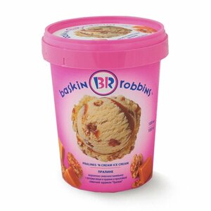 Мороженое baskin robbins пралине 1000 мл