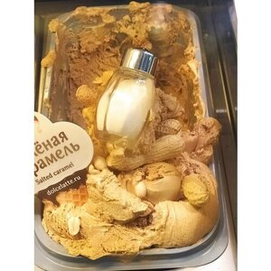 Мороженое Соленая карамель с арахисом Dolce Latte 3 кг