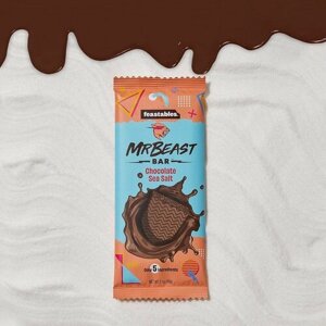 Mr. Beast шоколад Sea Salt/feastables/Шоколад мистера биста/мистер бист