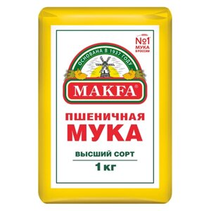 Мука фасованная в/с , 1кг.