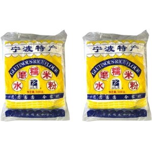 Мука рисовая клейкая Ninbo Glutinous Rice Flour, 600 г, 2 шт