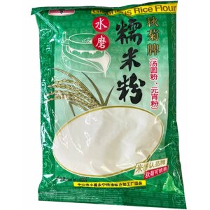 Мука рисовая клейкая Qiuju Glutinous Rice Flour, 400 г