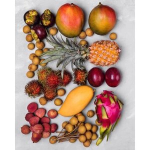 Набор экзотических фруктов "Калифорнийский поцелуй", 3,7кг