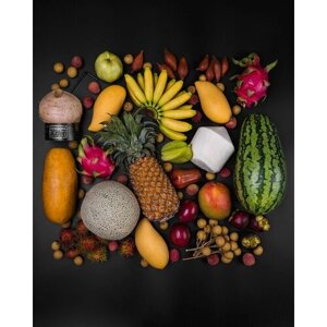 Набор экзотических фруктов "Король Пхумипон Адульядет", 13,5кг