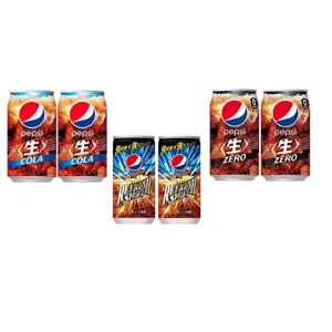 Набор газированных напитков Пепси-Кола (Pepsi-Cola)6 шт. Япония