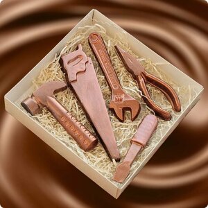 Набор инструментов из шоколада
