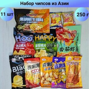 Набор Китайских чипсов/ Азиатские снеки
