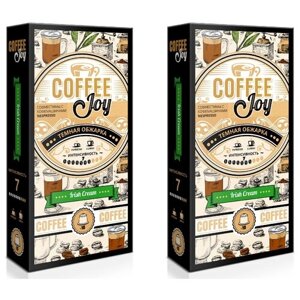 Набор кофе в капсулах Coffee Joy "Irish Cream" формата Nespresso (Неспрессо), 20 шт.