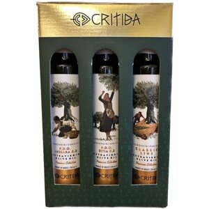 Набор нерафинированных оливковых масел Critida (3х0,25 л)