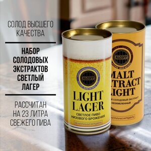 Набор солодовых экстрактов Alcoff "Light Lager"светлый лагер) 3,4 кг