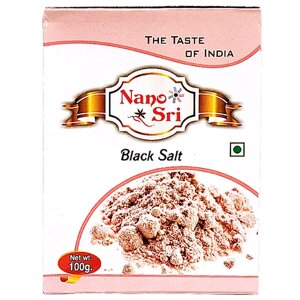 Nano Sri Черная соль, 100 г, 6 шт