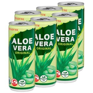 Напиток Алое Вера оригинальный Lotte, 240 мл х 6 шт