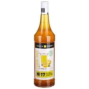 Напиток безалкогольный «Сок лимонный концентрированный» стекло; 1л (Pinch&Drop)