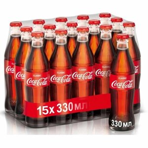 Напиток Coca-Cola Грузия газированный стекло 0,33л 15шт/уп