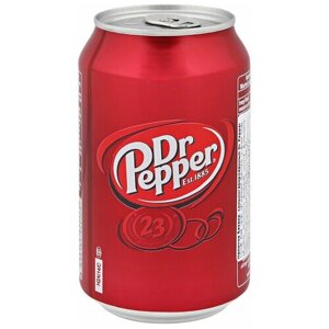 Напиток Dr. Pepper сильногазированныйвишня, классический, 0.33 л, металлическая банка