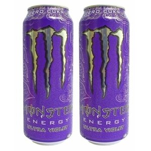 Напиток энергетический Monster Energy Ultra Violet 500 мл х 2 шт