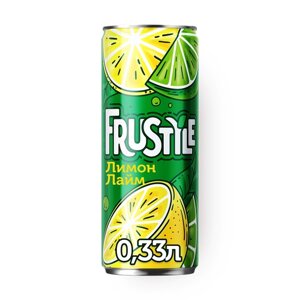Напиток FruStyle лимон-лайм газированный