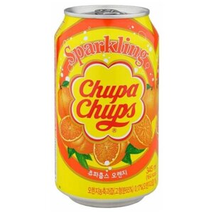 Напиток газированный Chupa Chups (Чупа Чупс) Апельсин 0,345 л х 12 банок
