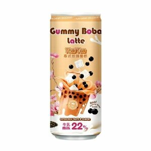 Напиток O's Bubble Gummy Boba Latte Thai Tea, 470 мл