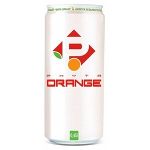 Напиток сильногазированный Orange Phyta, 450 мл, 6 шт